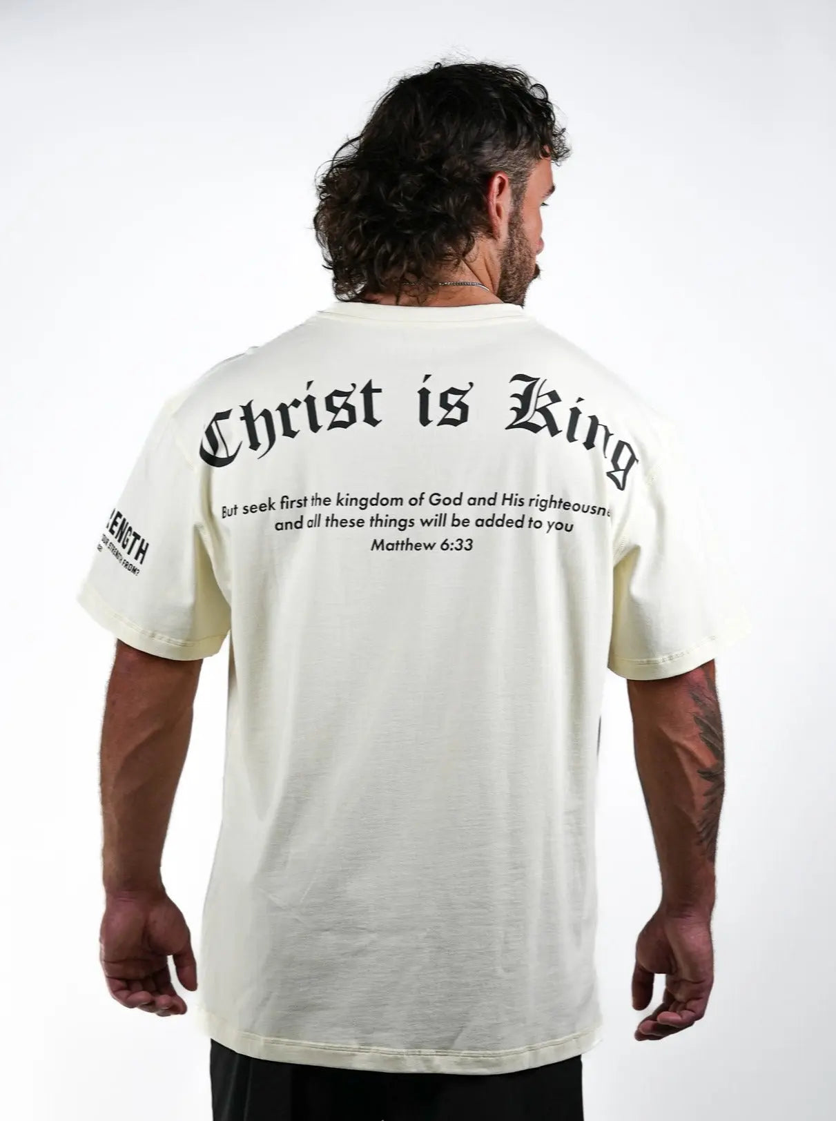 Christ Is King Oversized Tee