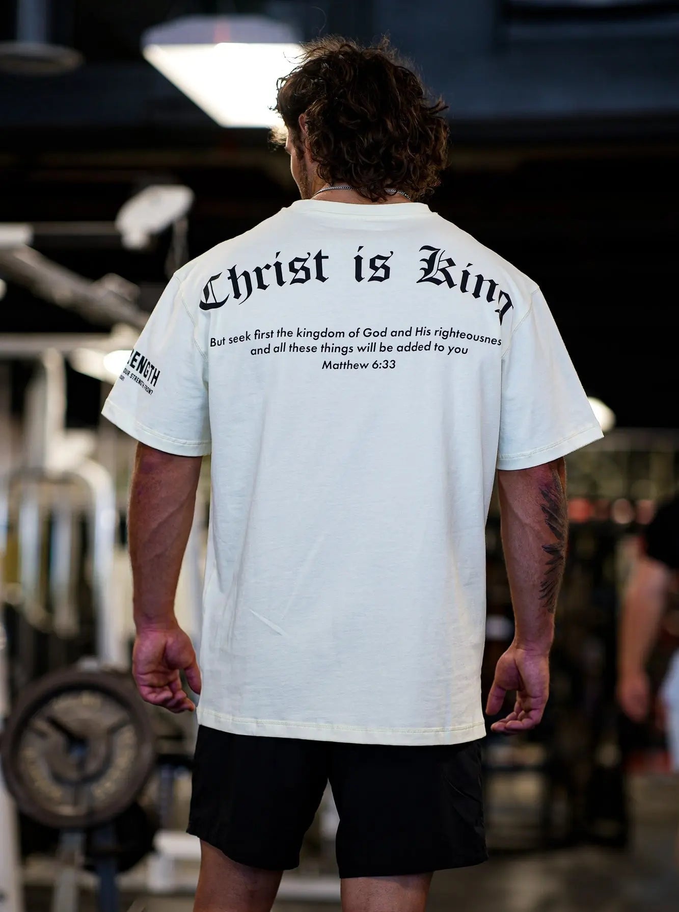 Christ Is King Oversized Tee