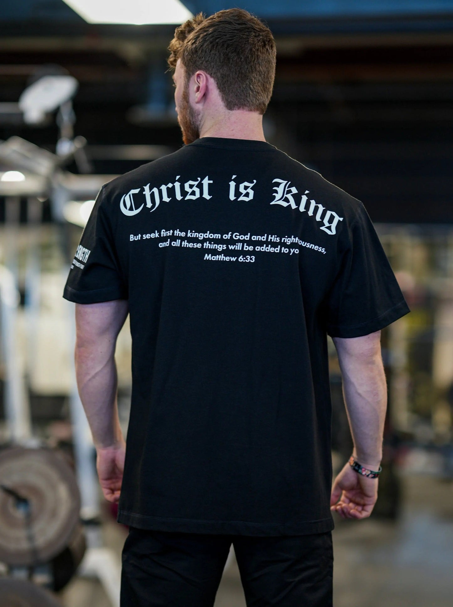 Christ Is King Oversized Tee