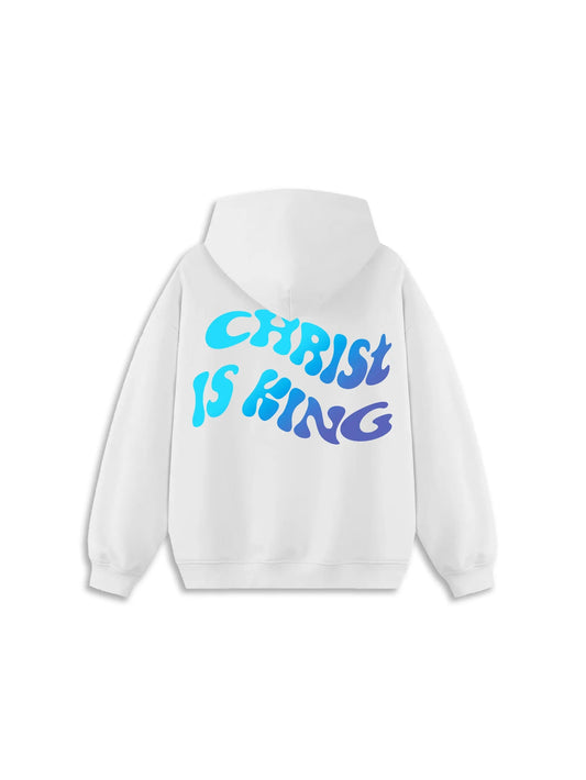 Christ Is King Wave Hoodie