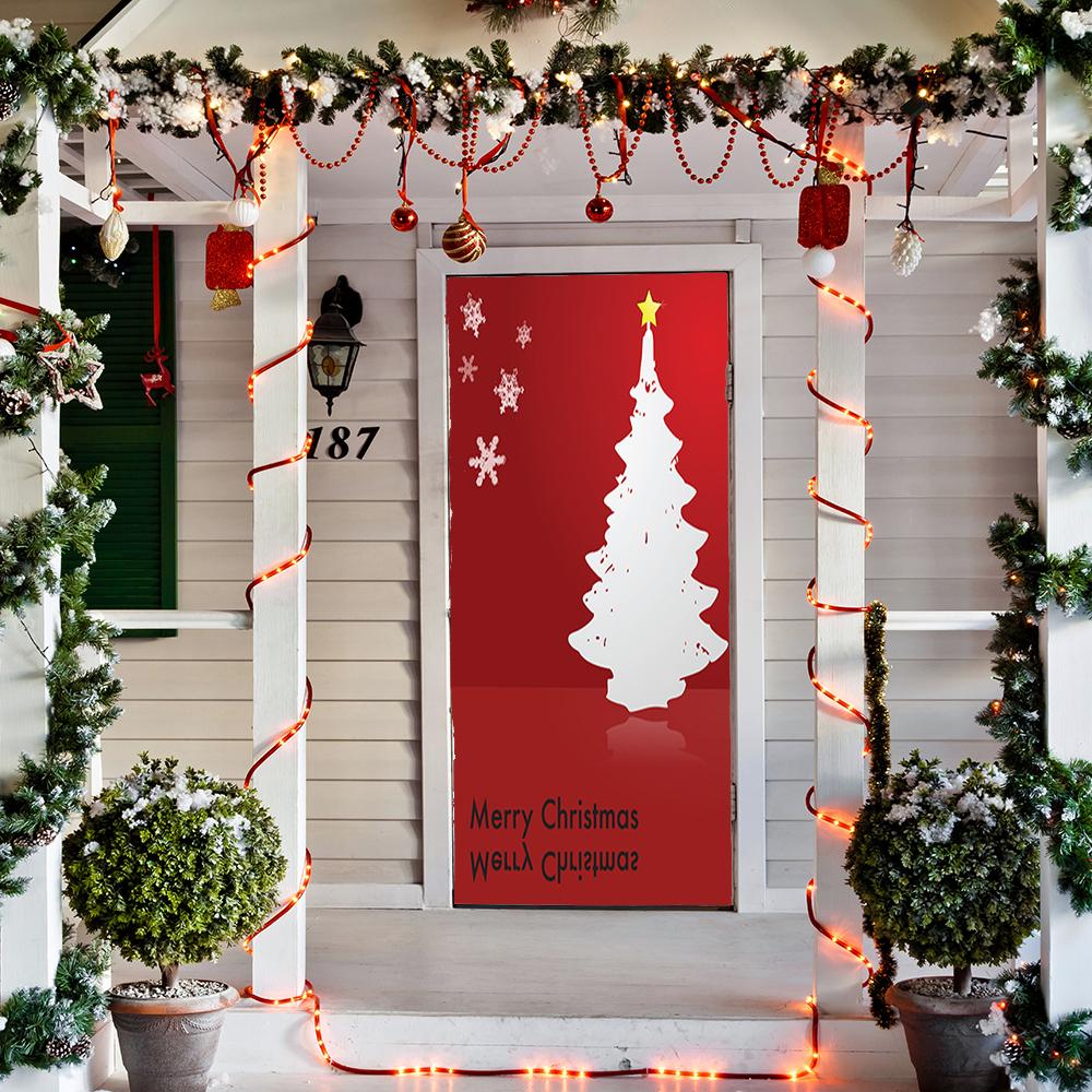 Christmas Tree Door Decoration