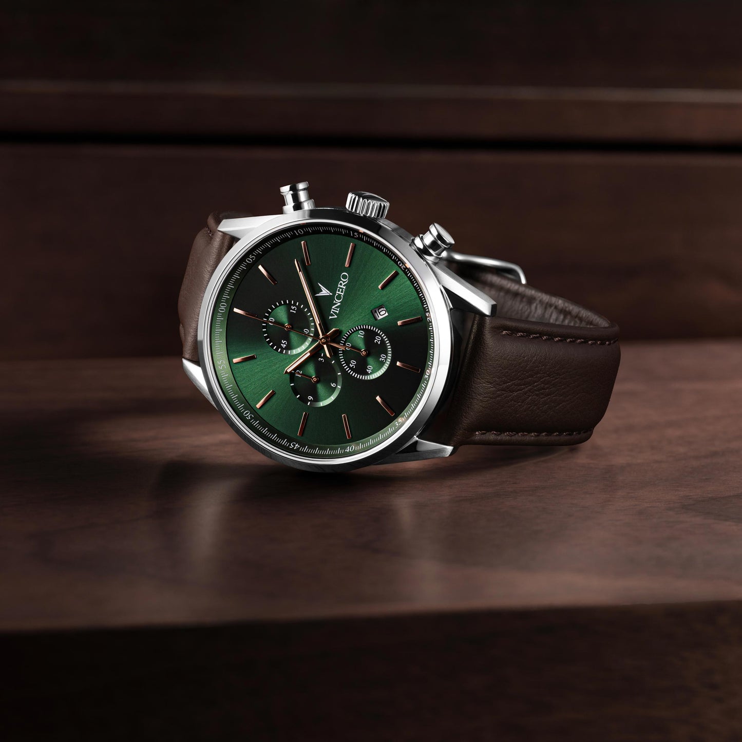 The Chrono S2 - Dark Olive/Silver