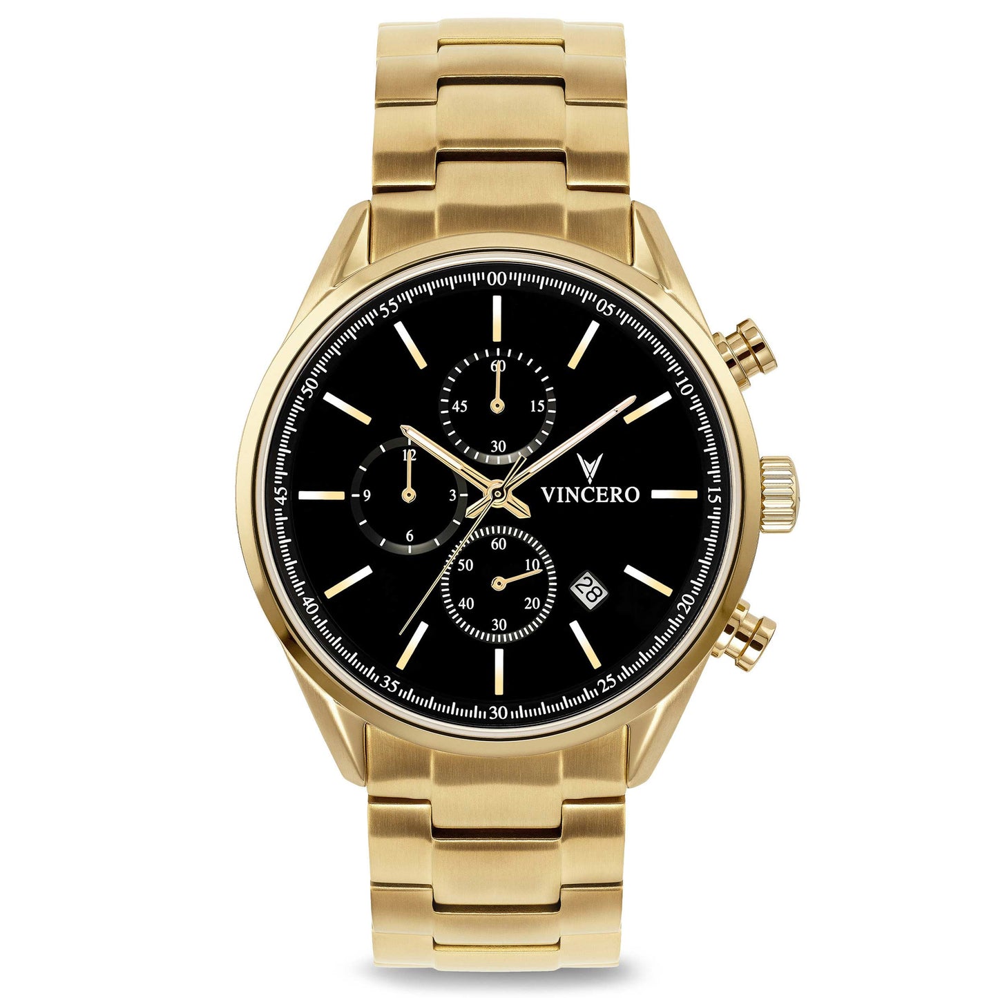 The Chrono S2 - Black/Gold Steel