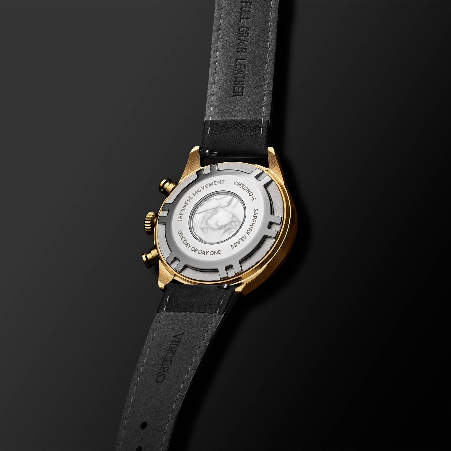 The Chrono S2 - Black/Gold Steel