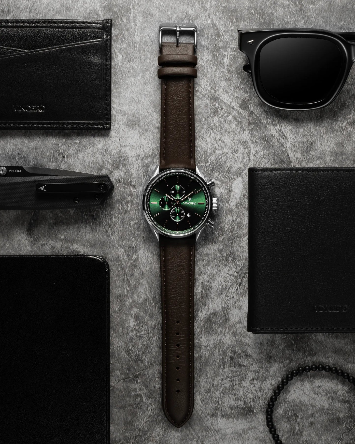 The Chrono S2 - Dark Olive/Silver