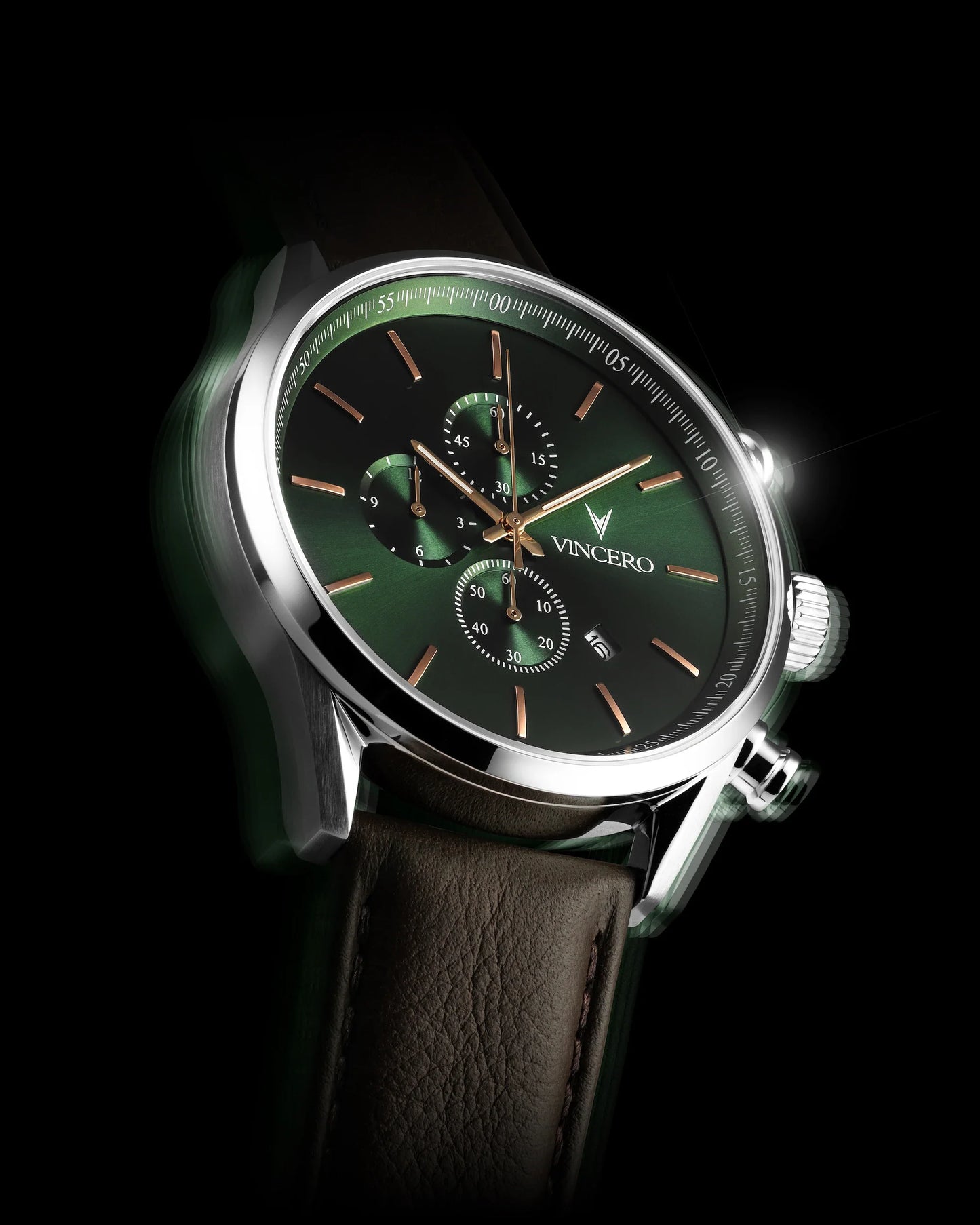 The Chrono S2 - Dark Olive/Silver