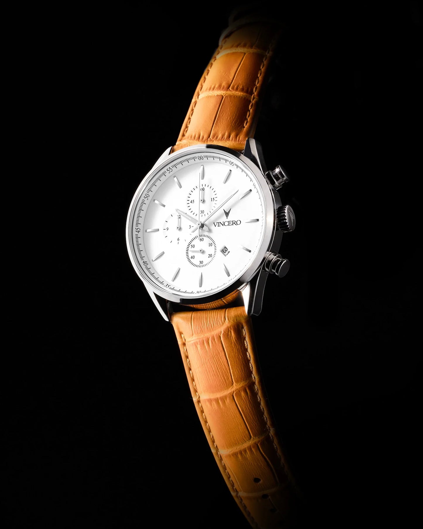 The Chrono S2 - Silver/Tan