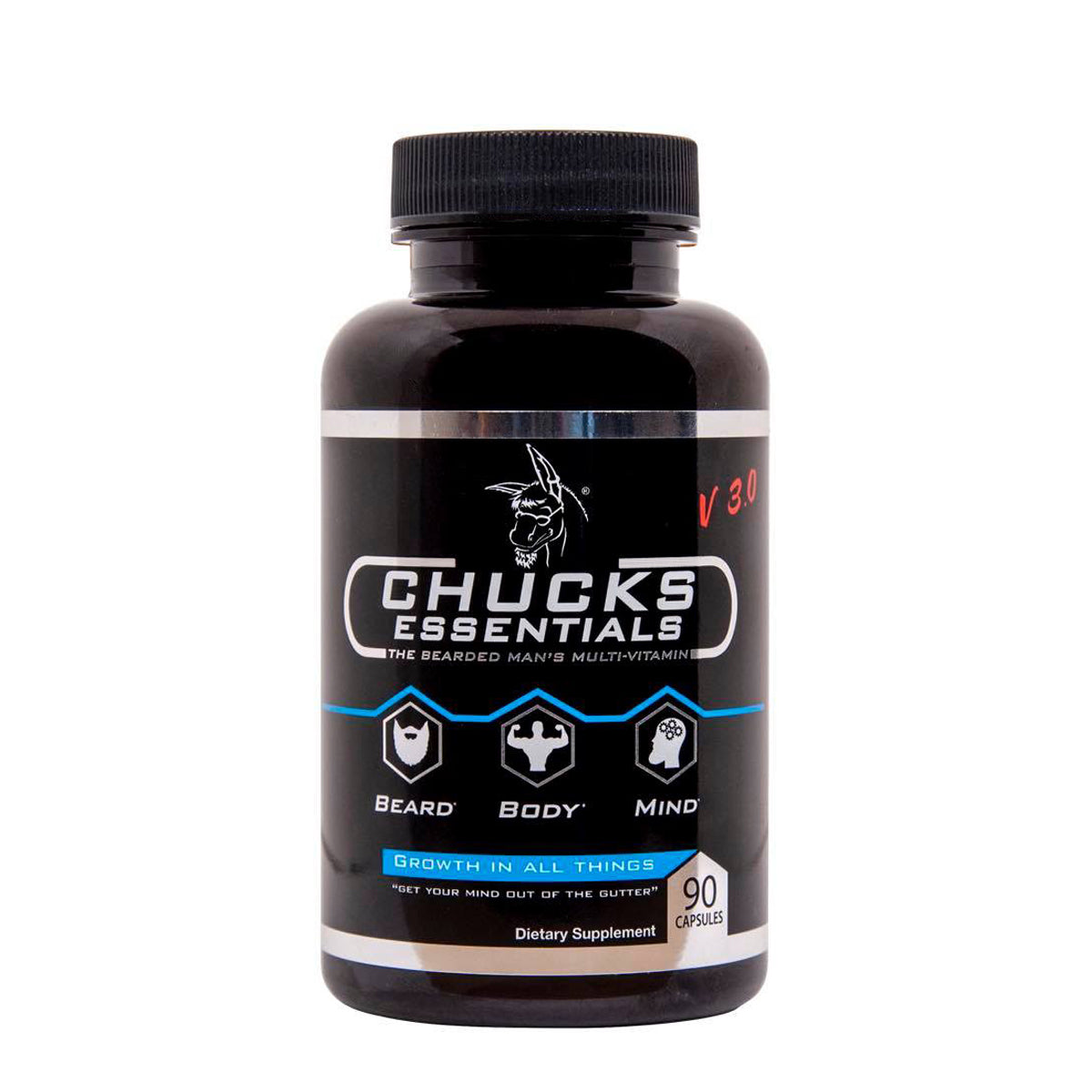 Chucks Essentials -  The Bearded Mans Multivitamin V 3.0