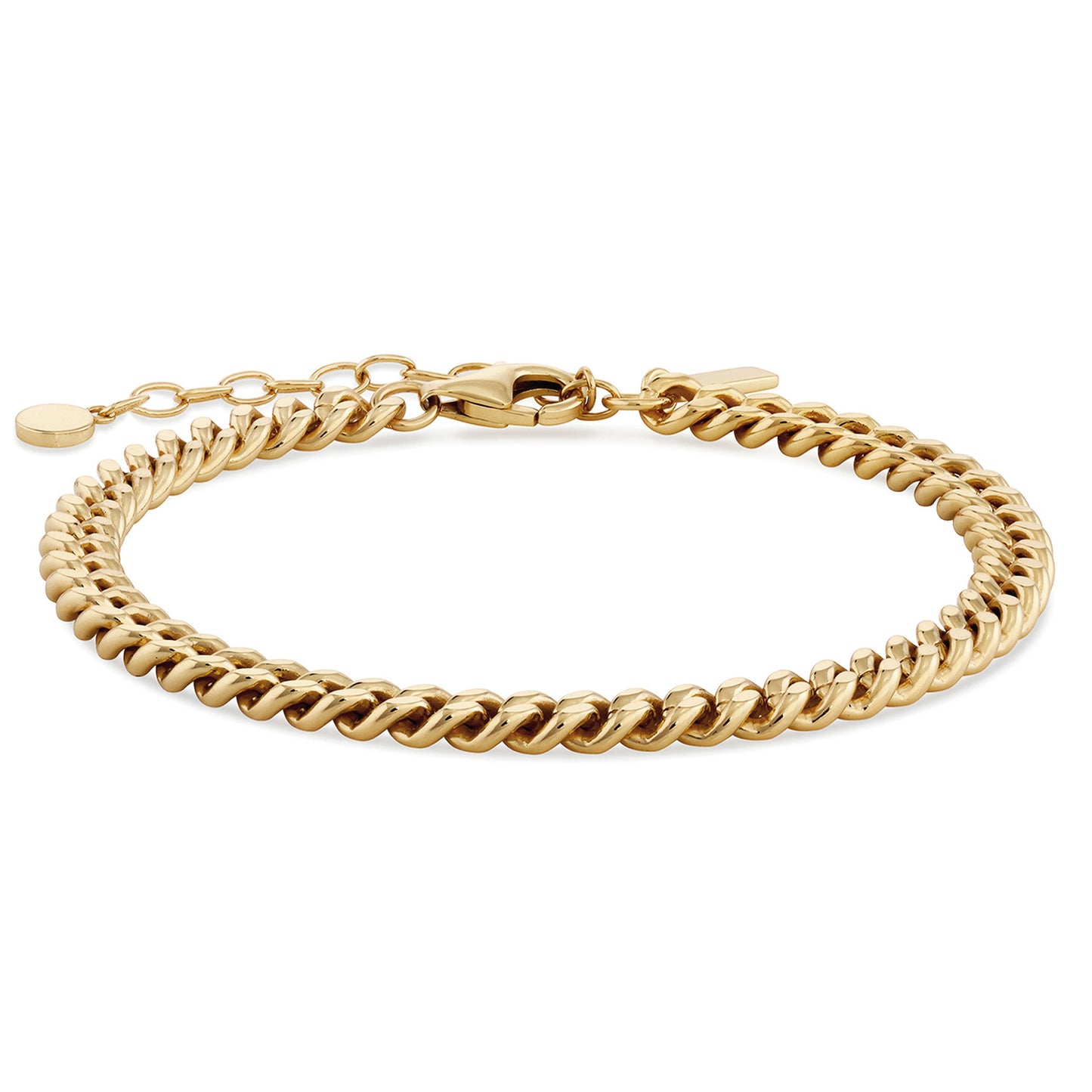 Chunky Curb Bracelet - Gold