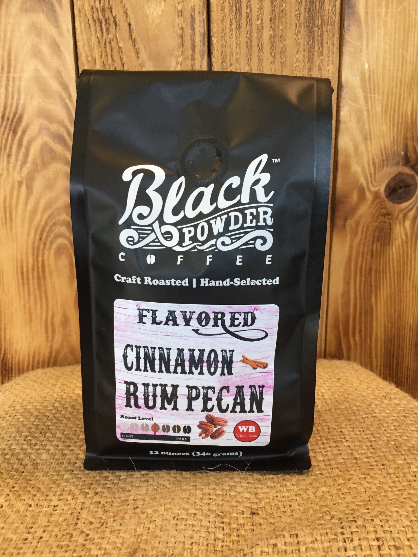 Cinnamon Rum Pecan Flavored Coffee