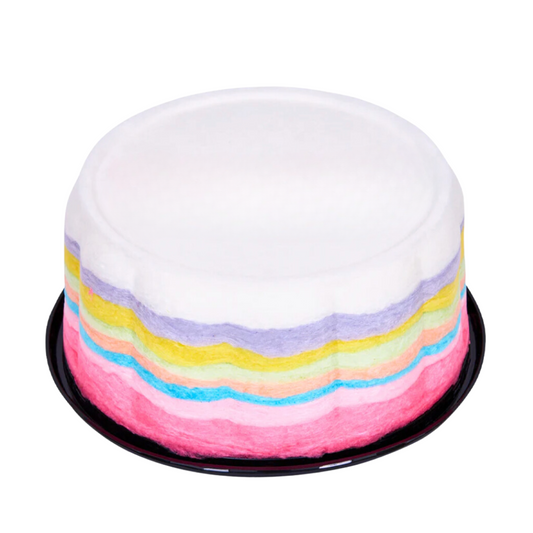 Rainbow Cotton Candy Cake