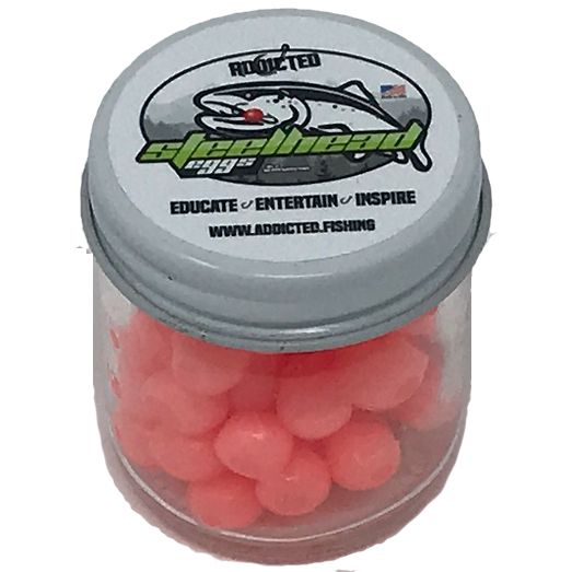 Clearwater Peach Trout & Steelhead Rubber Eggs