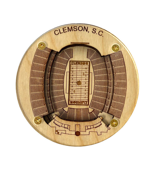 Clemson, South Carolina Coaster Art (Memorial Stadium)