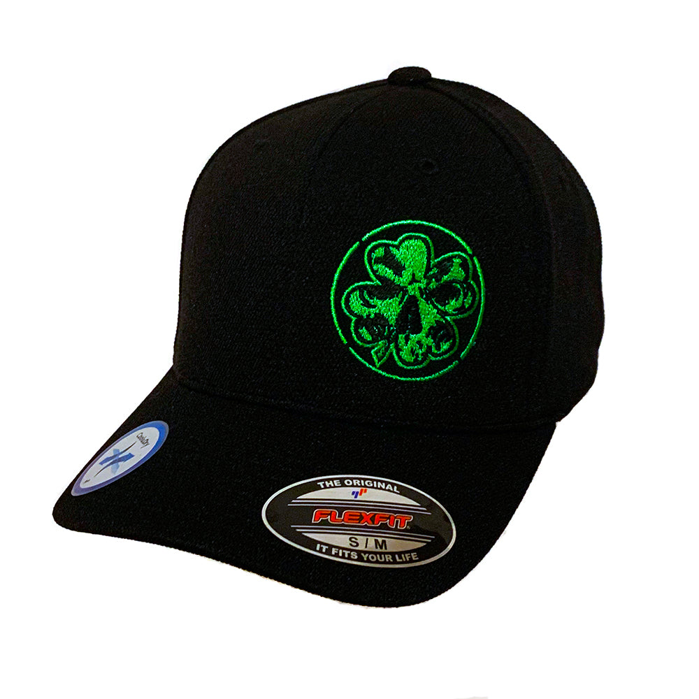 Flexfit "Never Fade" Clover Black Hat