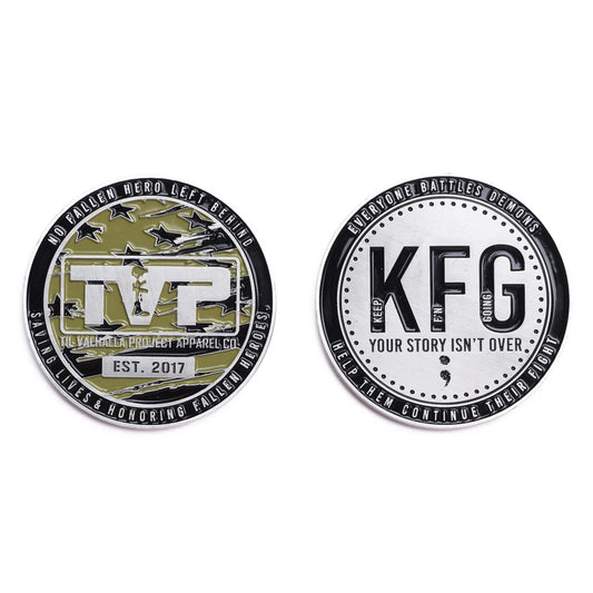 T.V.P. Challenge Coin - Est 2017