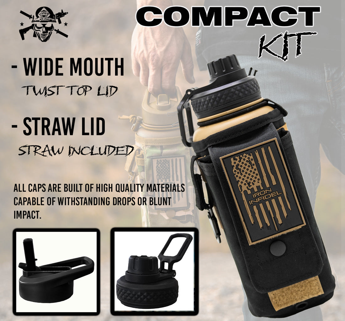 32oz Compact - Battle Bottle Water Bottle