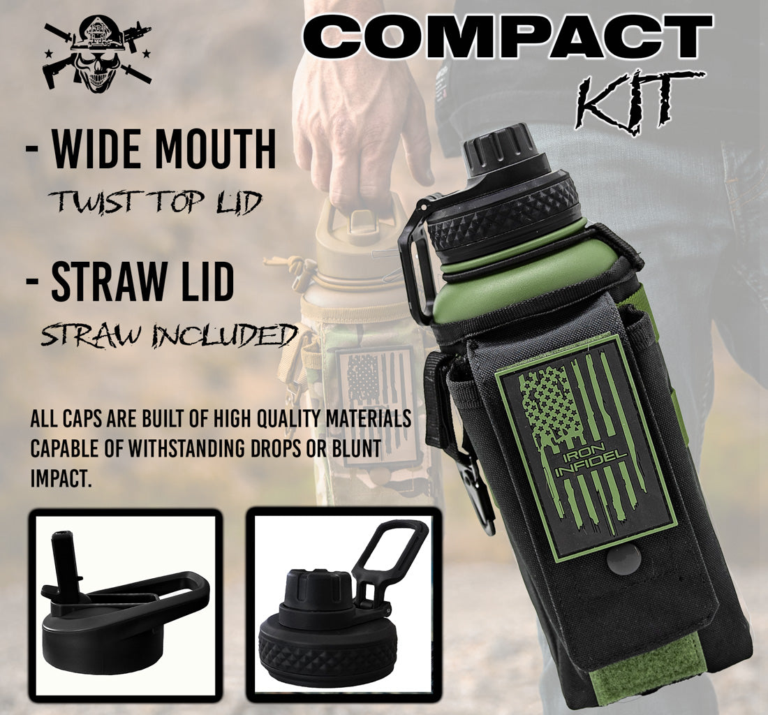 32oz Compact - Battle Bottle Water Bottle