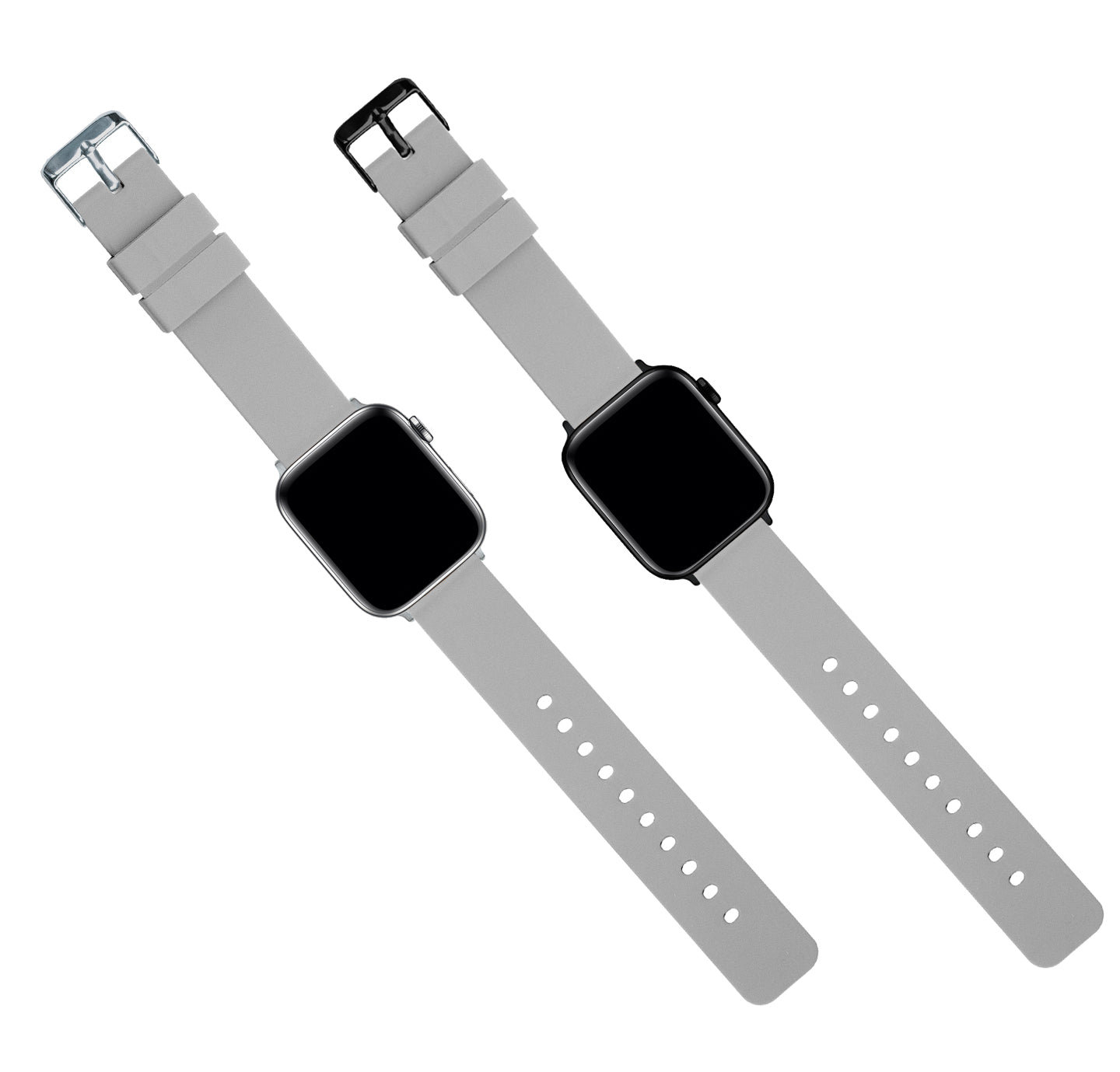 Apple Silicone Cool Grey Watch Band