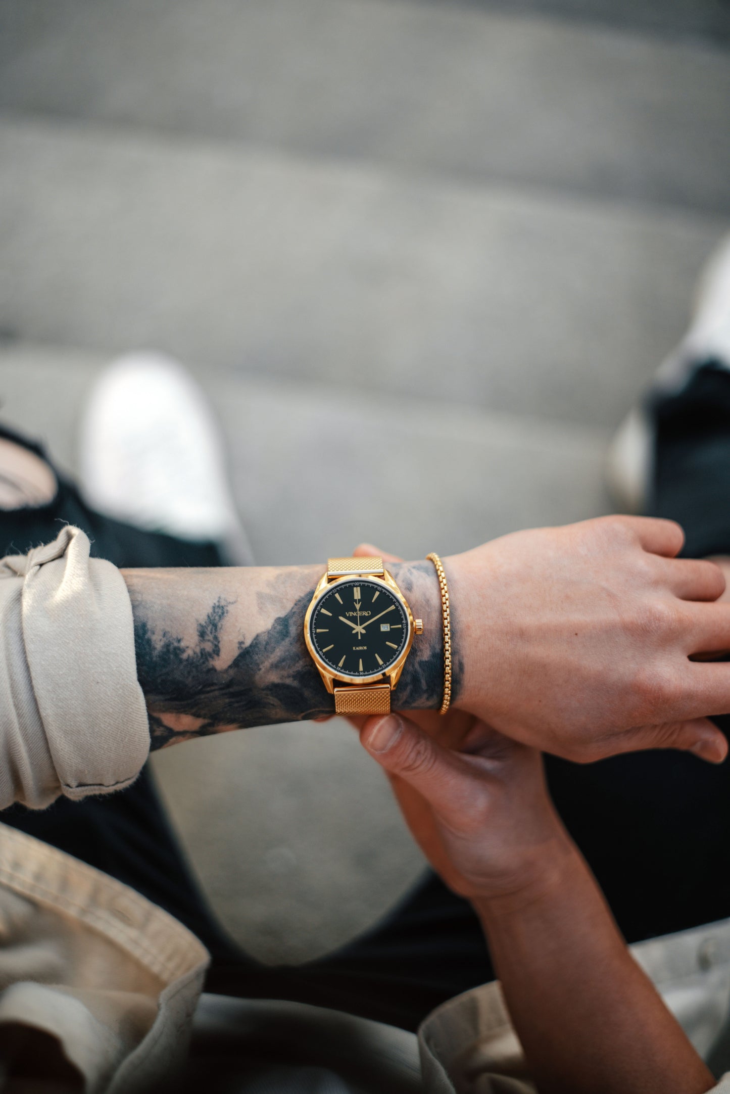 Chrono Set - Black/Gold