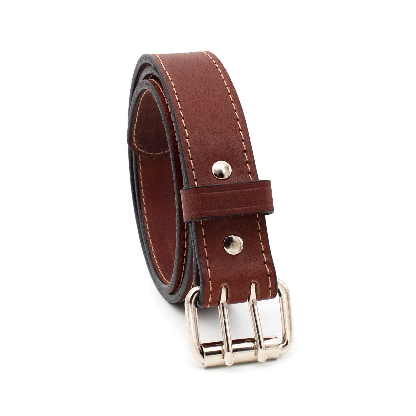 The "Double Tap" Gun Belt | Made in USA | Lifetime Warranty | 14 oz Full Grain Leather CCW Belt