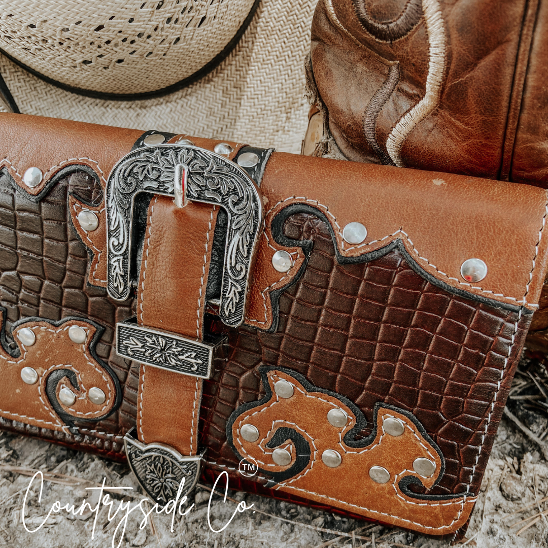 High Noon Leather Wallet by Countryside Co.