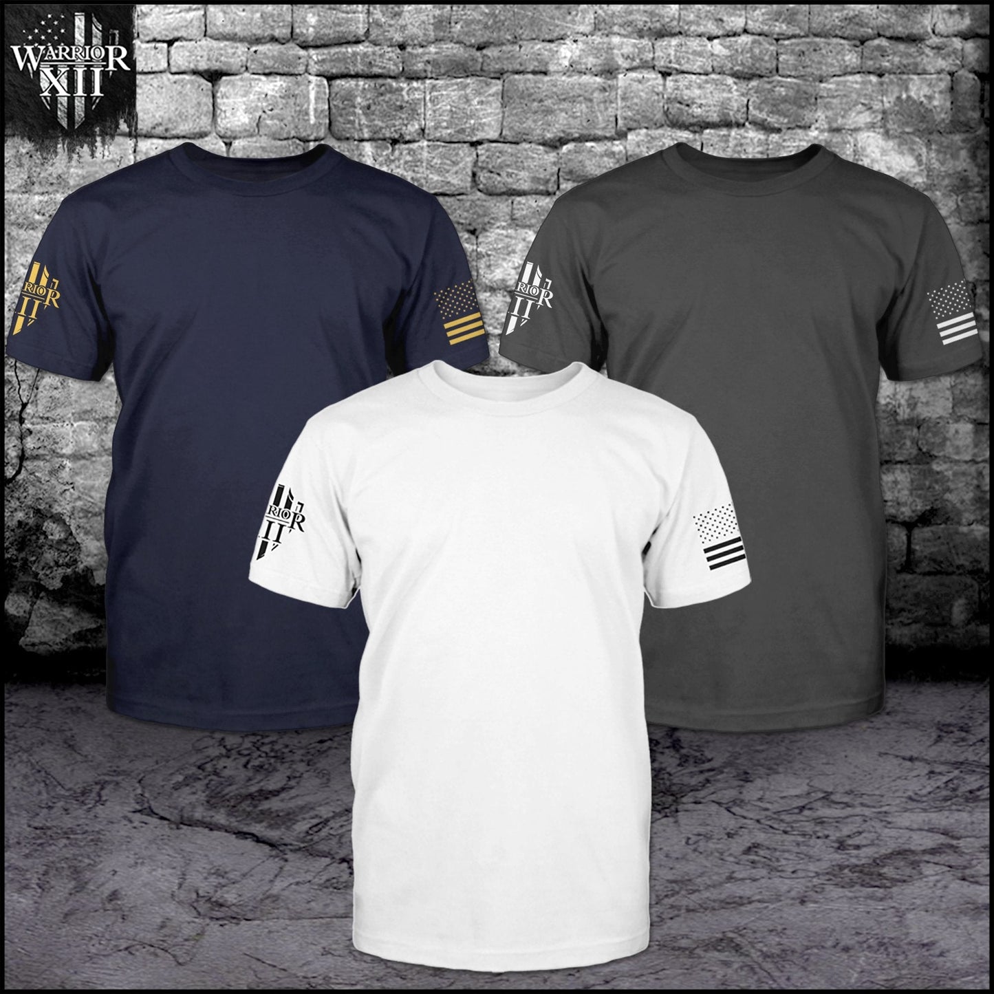 Warrior Basics 100% Cotton T-Shirt Series