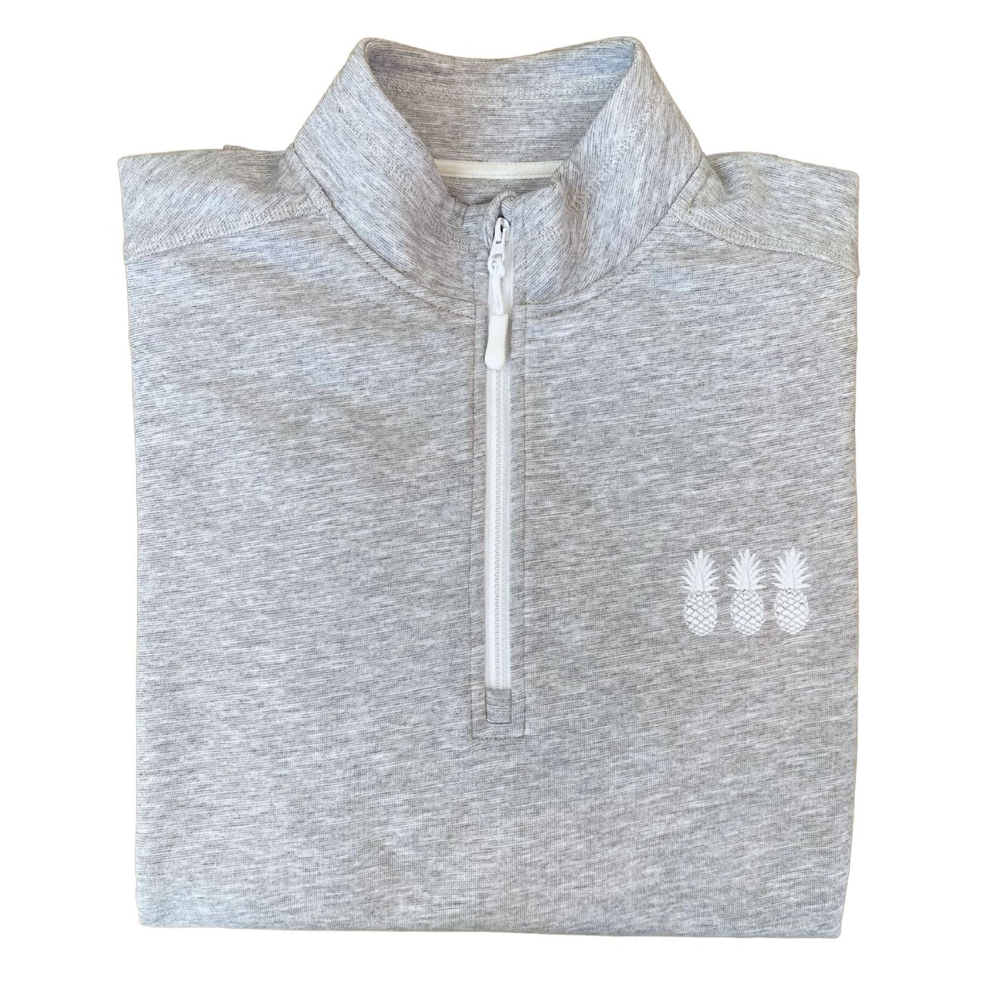 Country Club Grey Quarter Zip