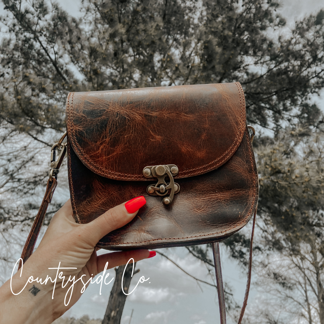 Addison Leather Purse by Countryside Co.