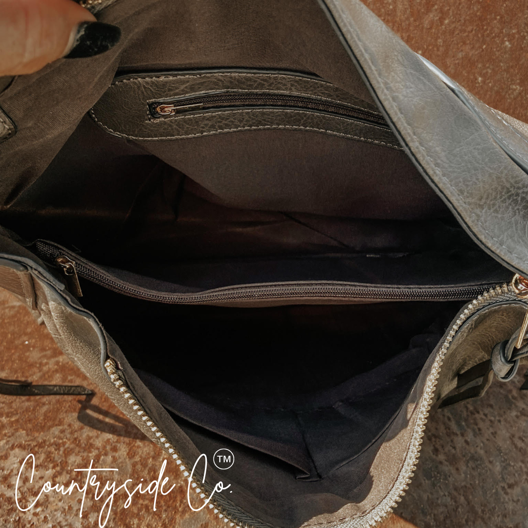 Belmont Leather Hobo Purse