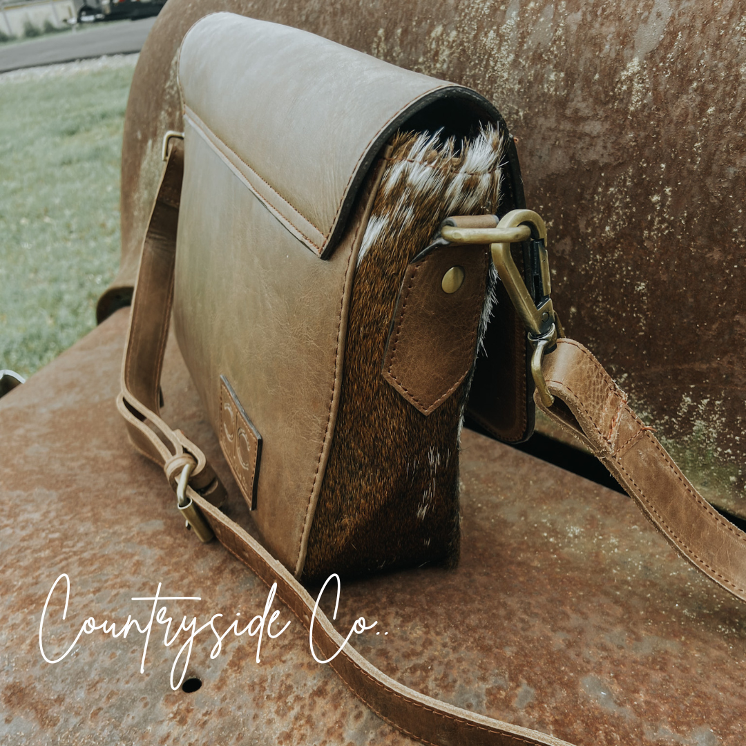 Del Rio Cowhide Tooled Leather Purse by Countryside Co.