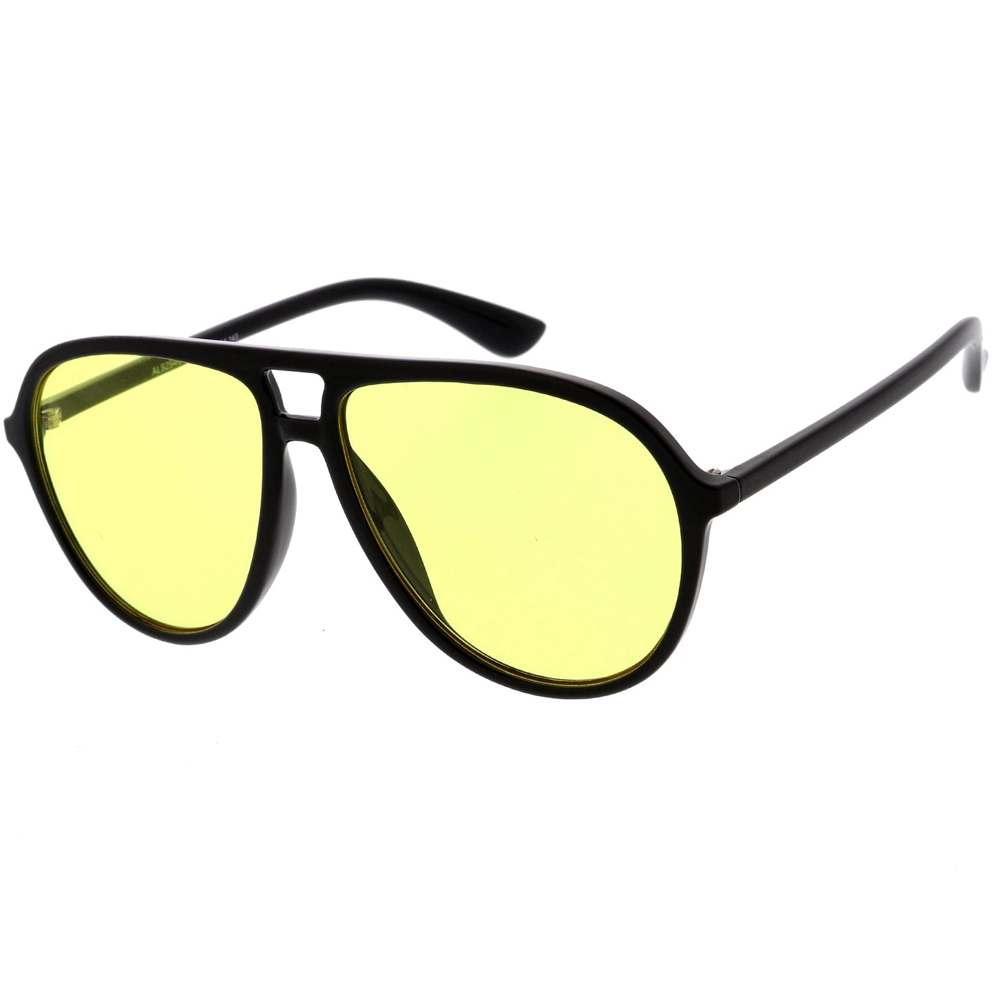 Classic 80s Inspired Color Tinted Lens Retro Aviator Sunglasses D015