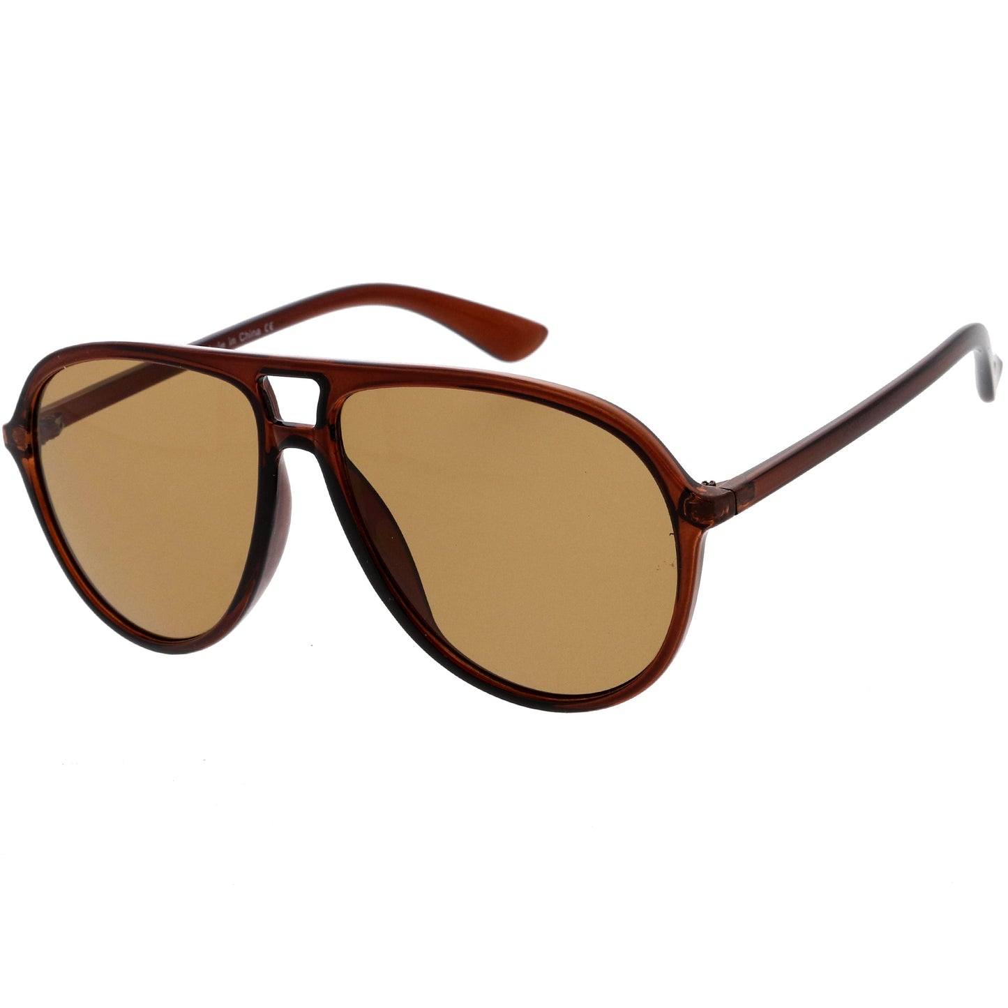 Classic 80s Inspired Color Tinted Lens Retro Aviator Sunglasses D015