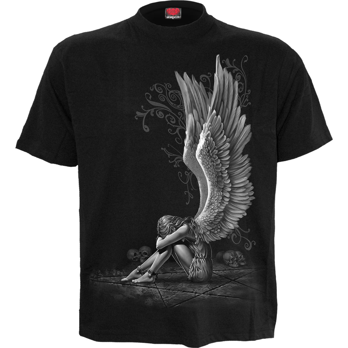 ENSLAVED ANGEL - T-Shirt Black