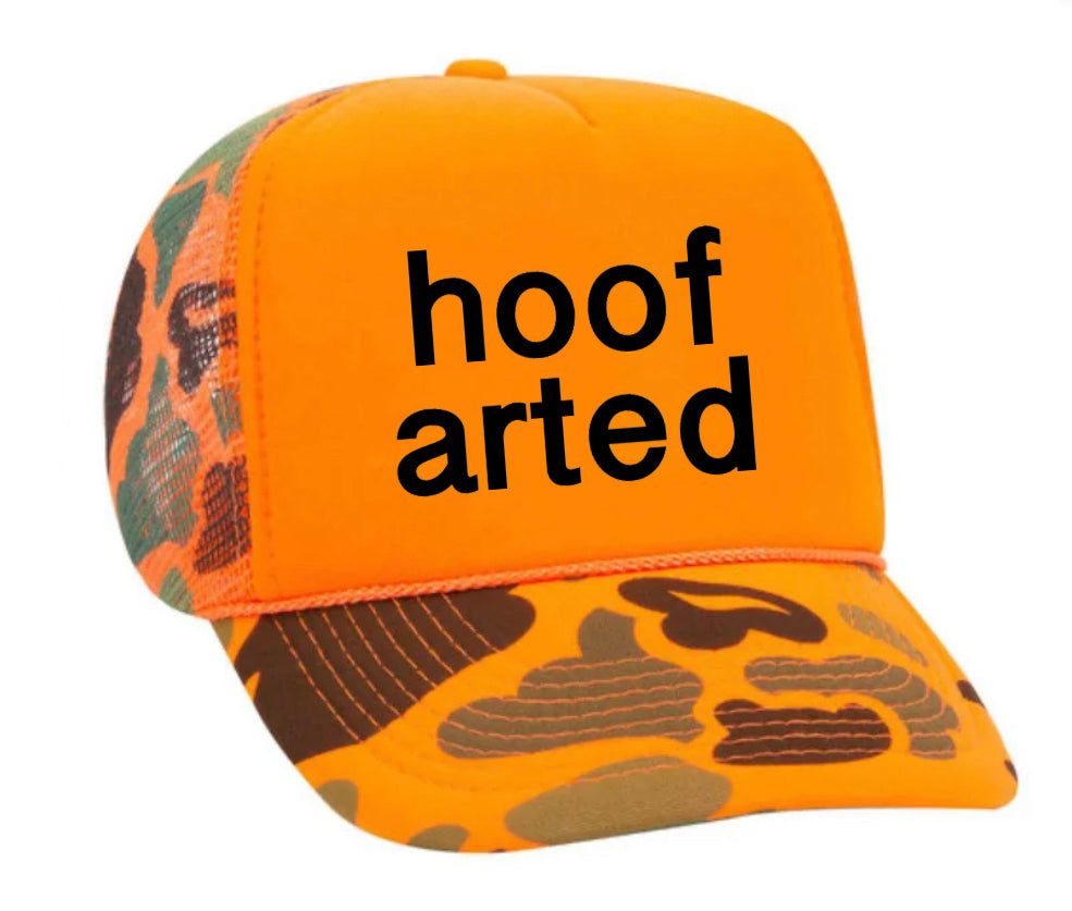 Hoof Arted Inappropriate Trucker Hat