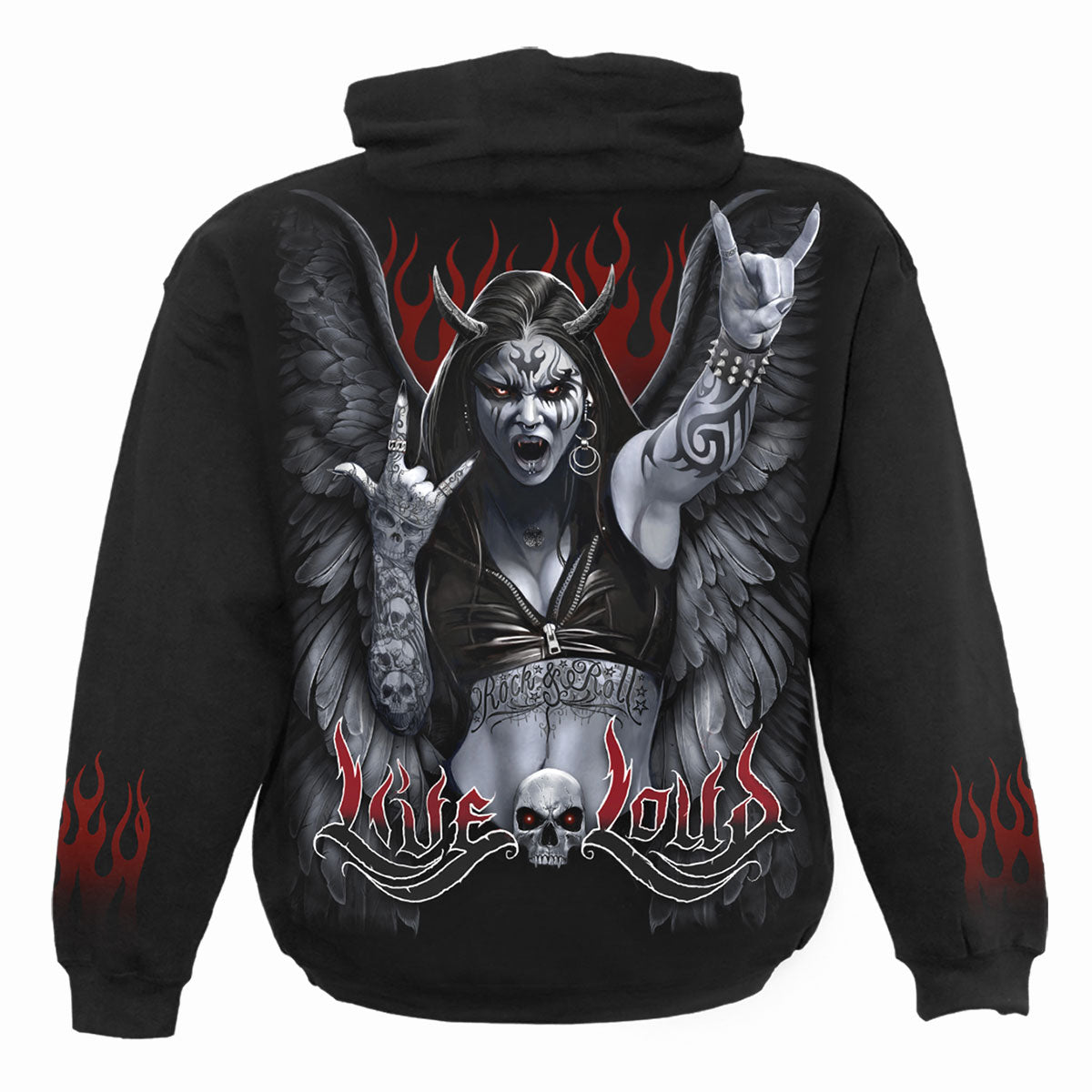 ROCK LOUD - Hoody Black