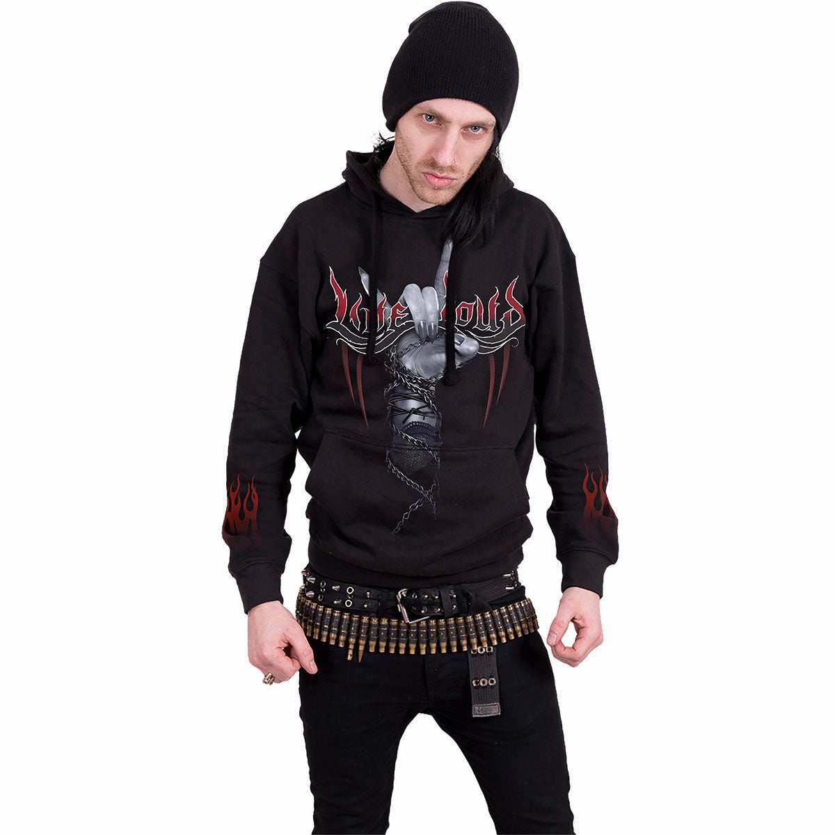 ROCK LOUD - Hoody Black