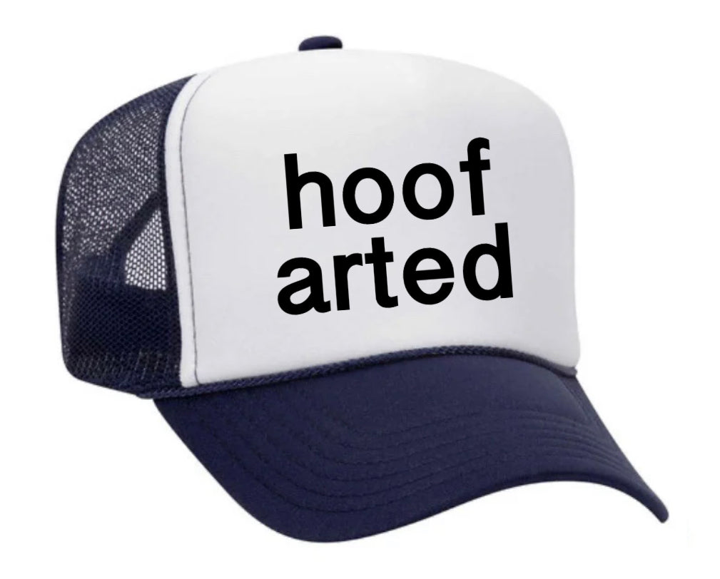 Hoof Arted Inappropriate Trucker Hat