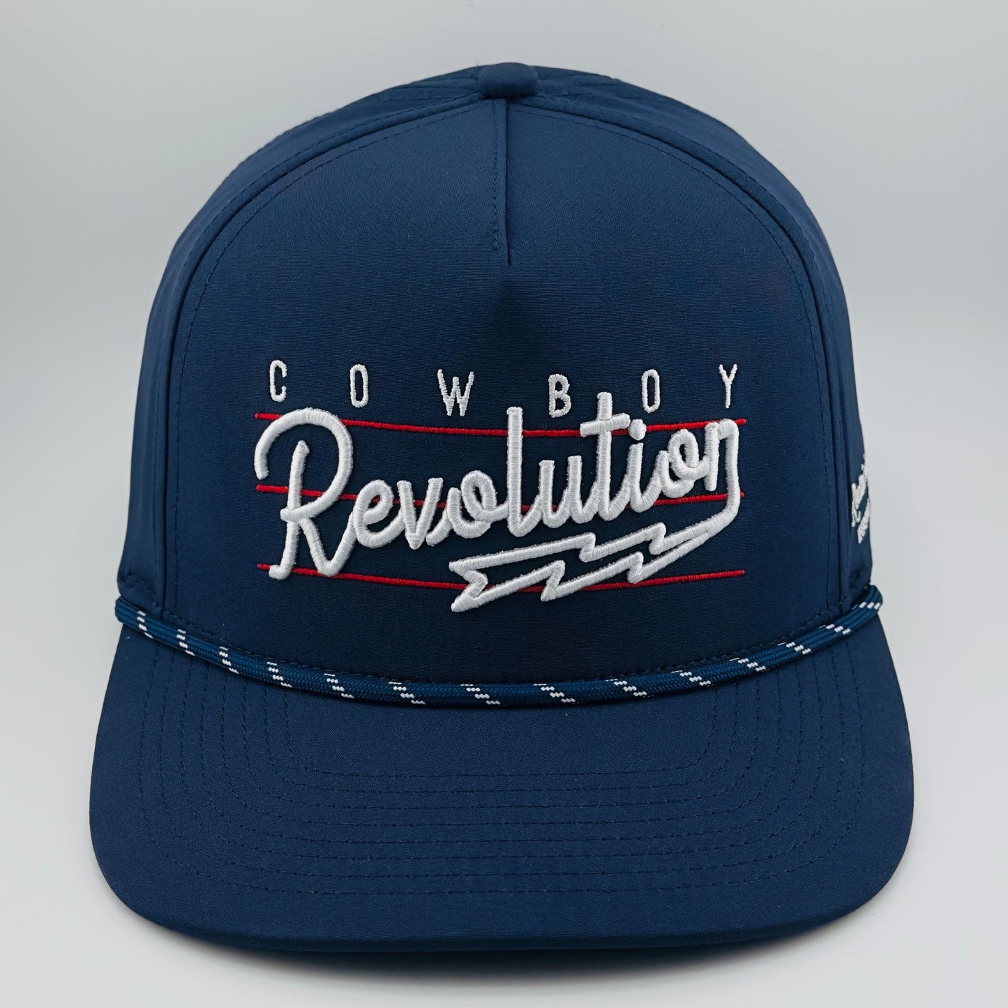 “Lightning" Navy Blue - Cowboy Revolution 5-panel Performance Hat