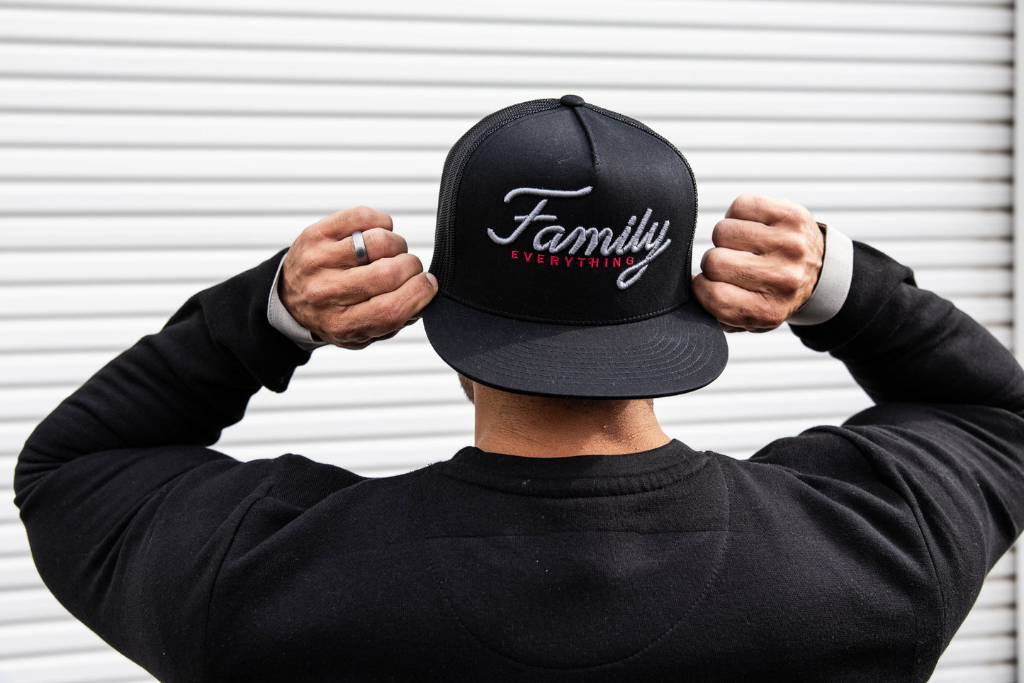 Family | Everything Flat Bill Trucker Snapback