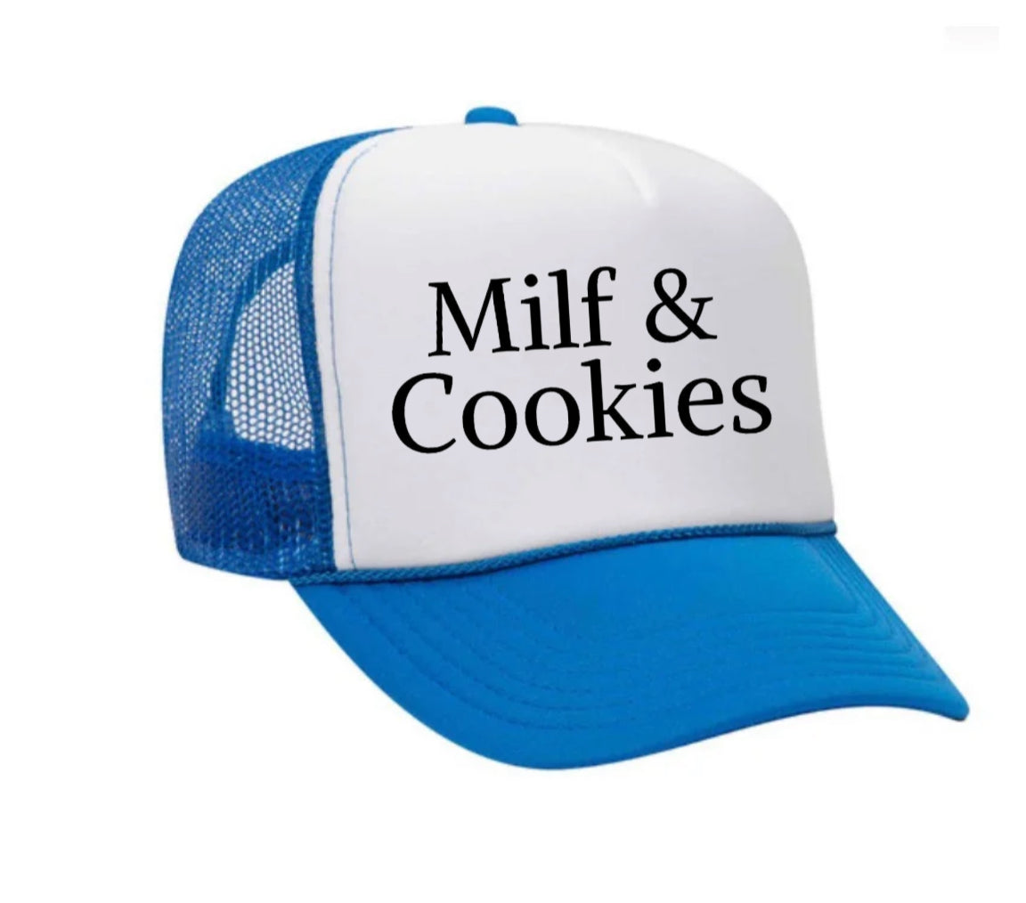 Milf & Cookies Trucker Hat