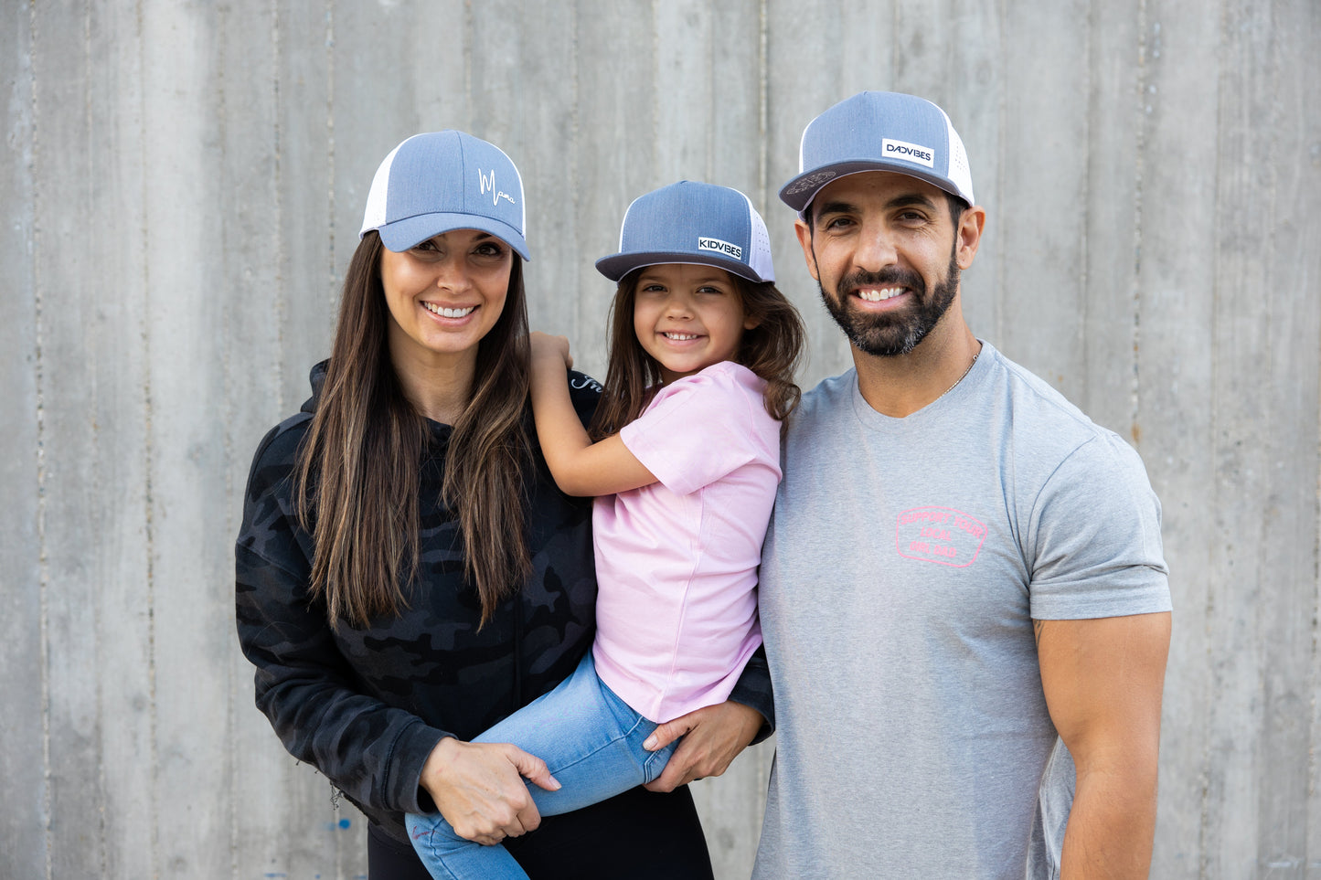 Premium Active Mama Hat (Heather Grey/White)