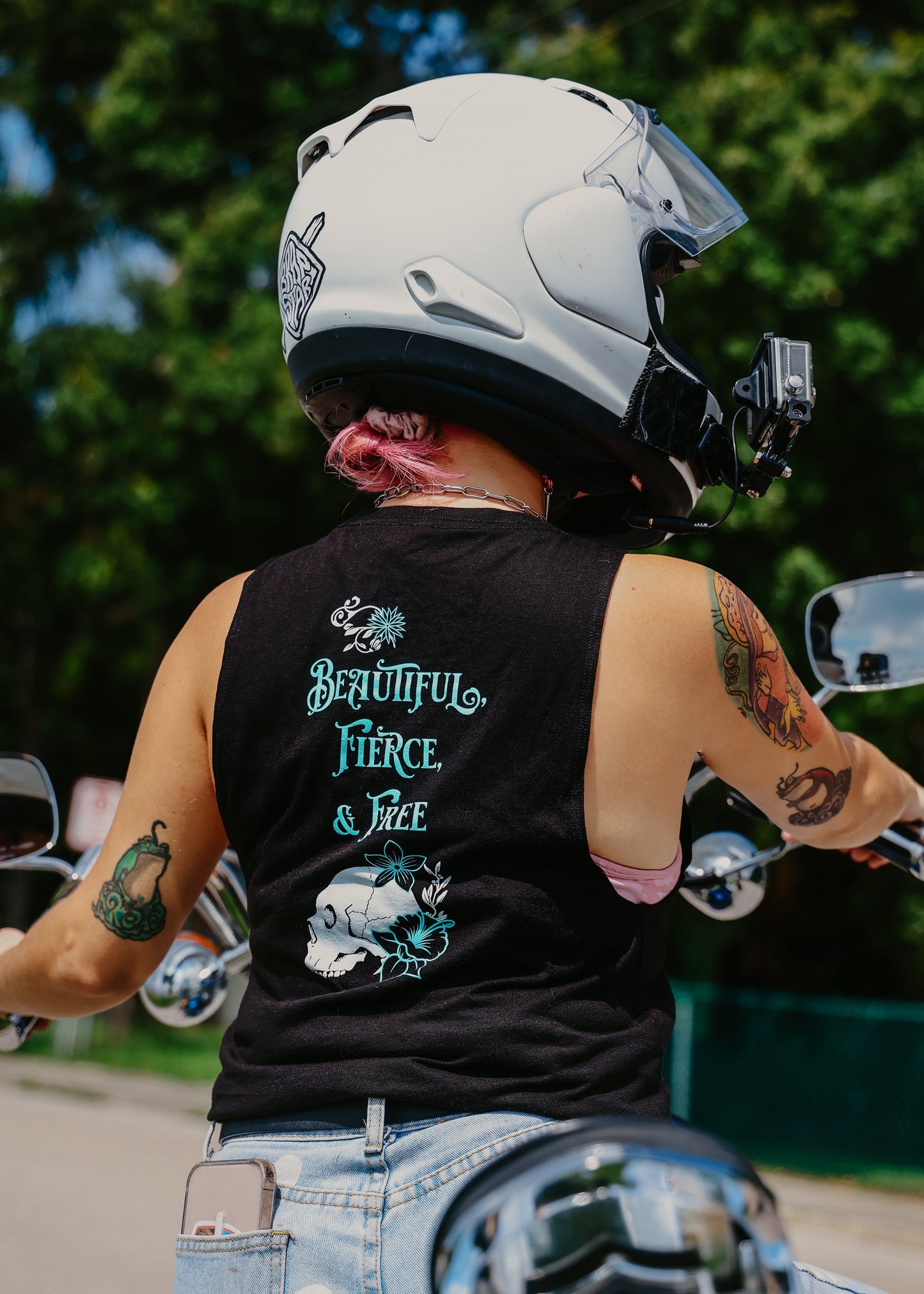 Women's Wildflower Muscle Tank