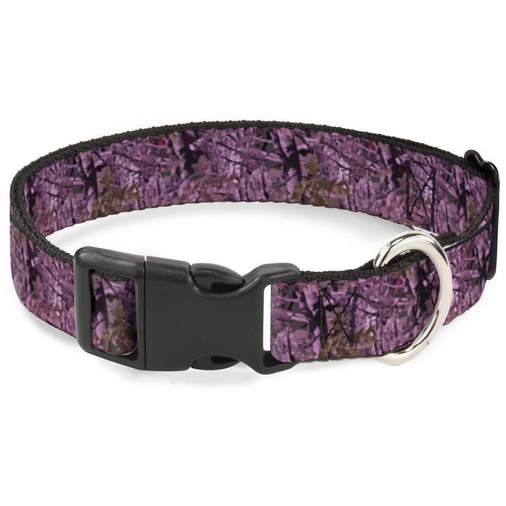 Plastic Clip Collar - Hunting Camo Pinks