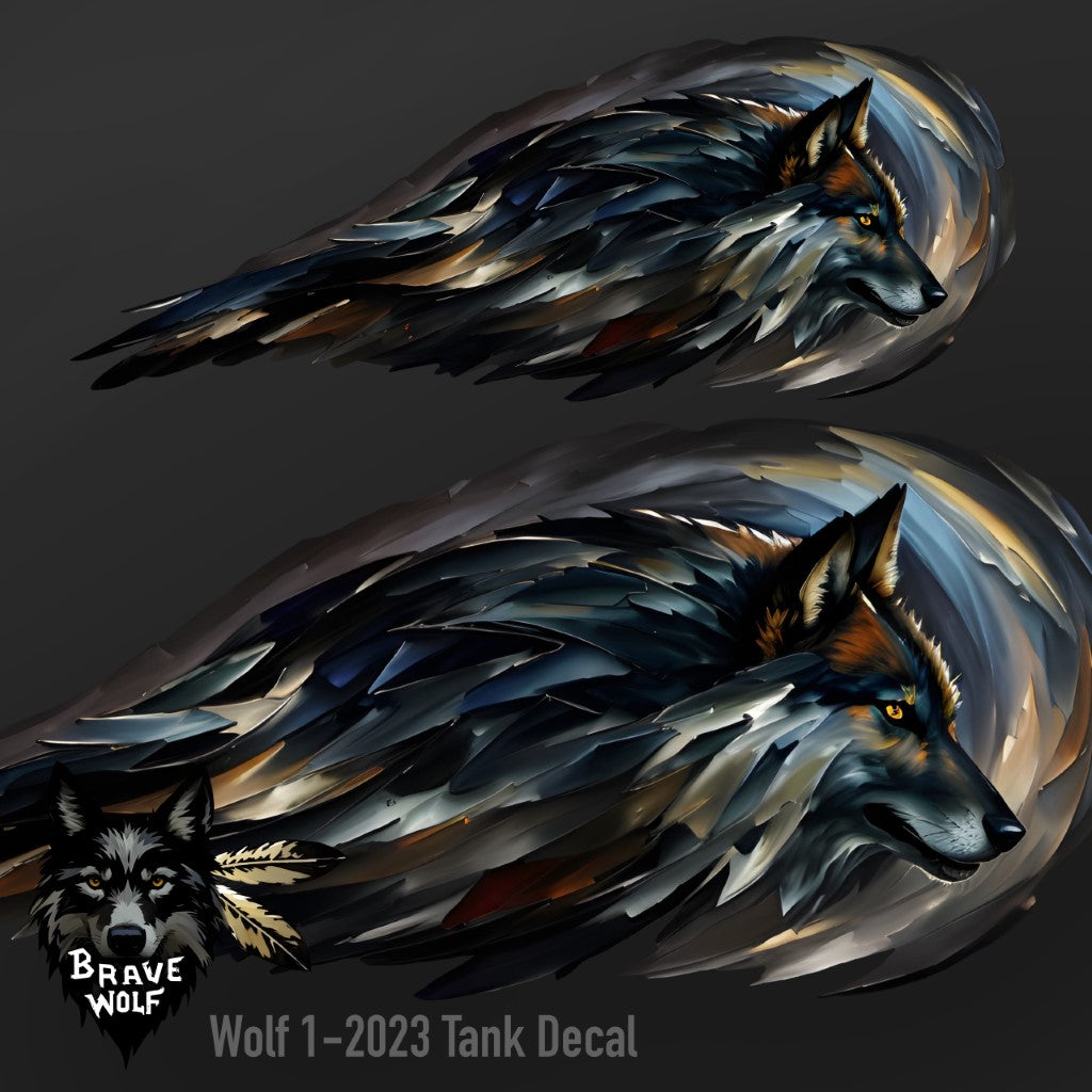 Wolf 1-2023 - Universal Tank Decal-Color