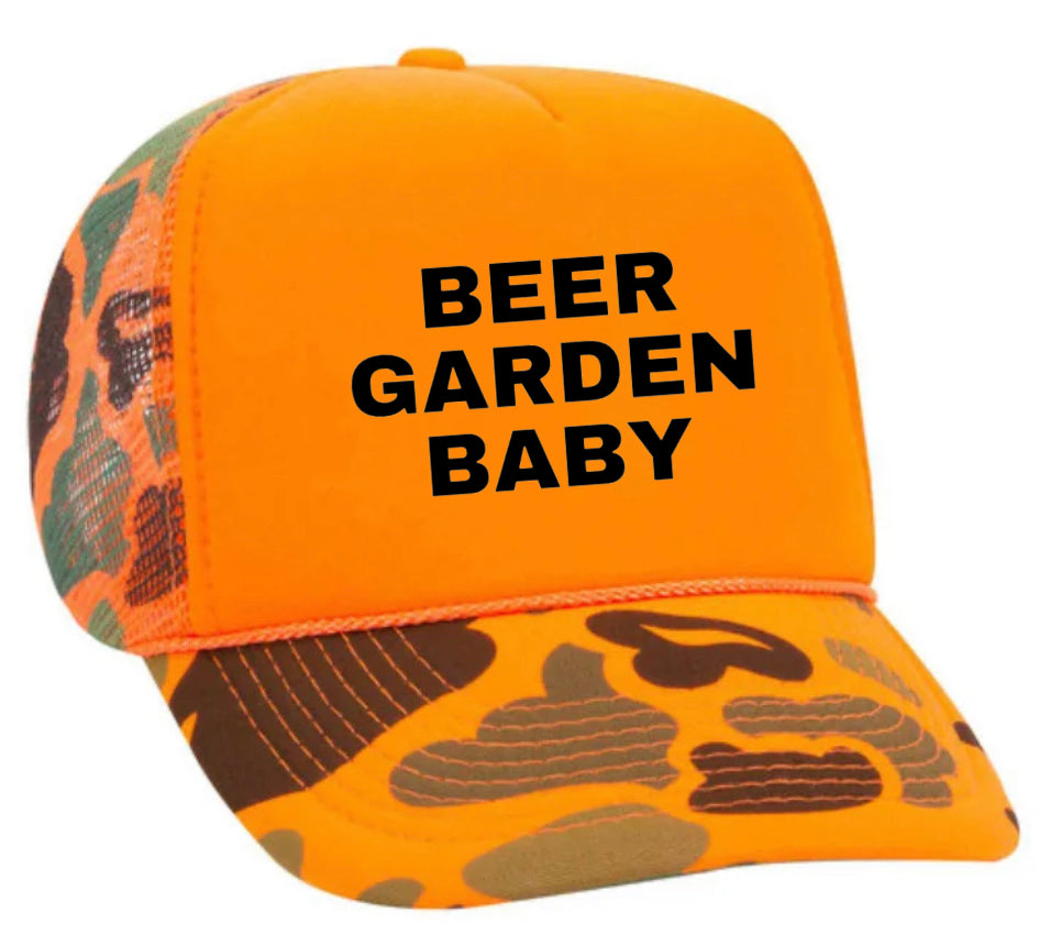 Beer Garden Baby Trucker Hat