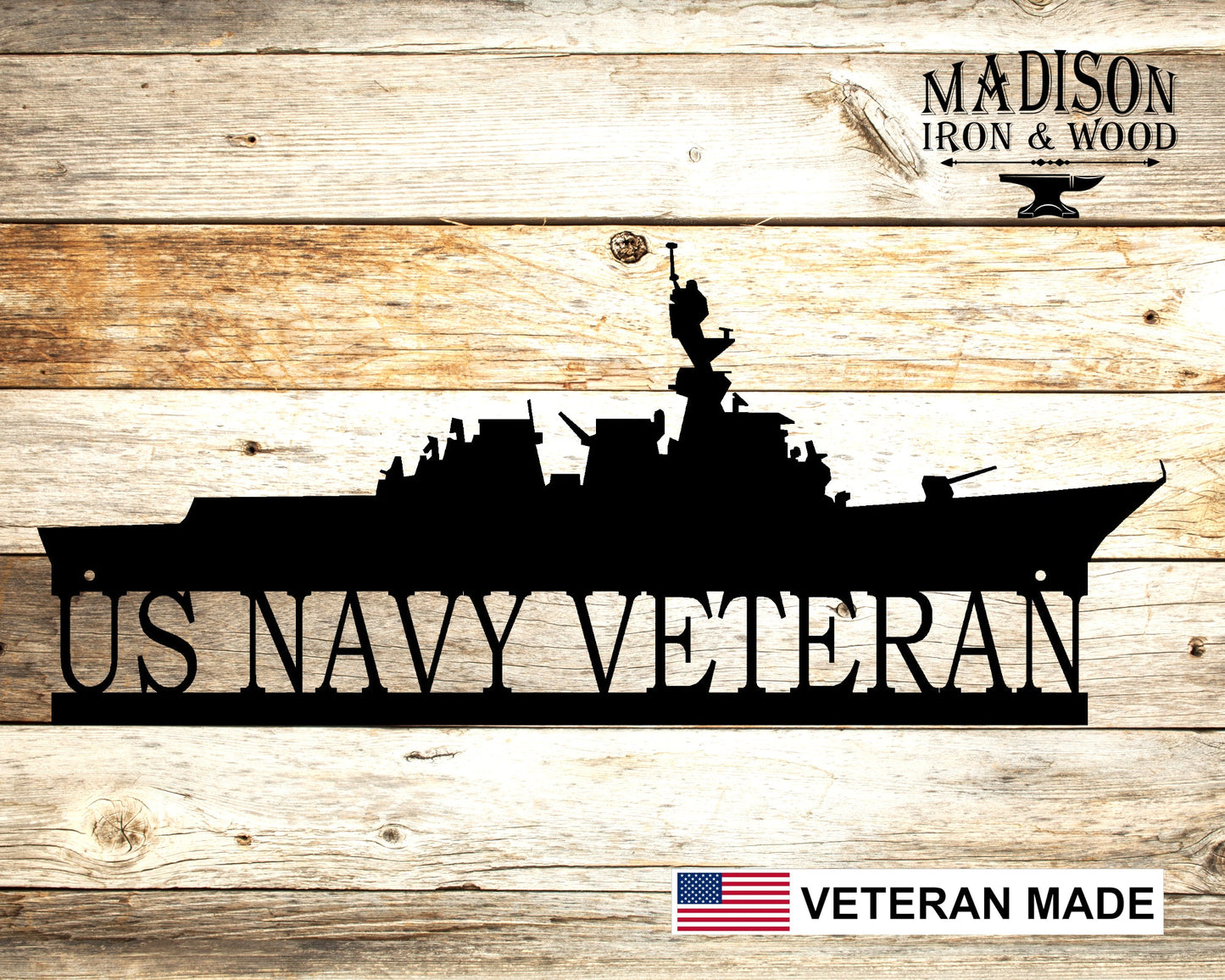 DDG-82 USS Lassen Personalized Metal sign