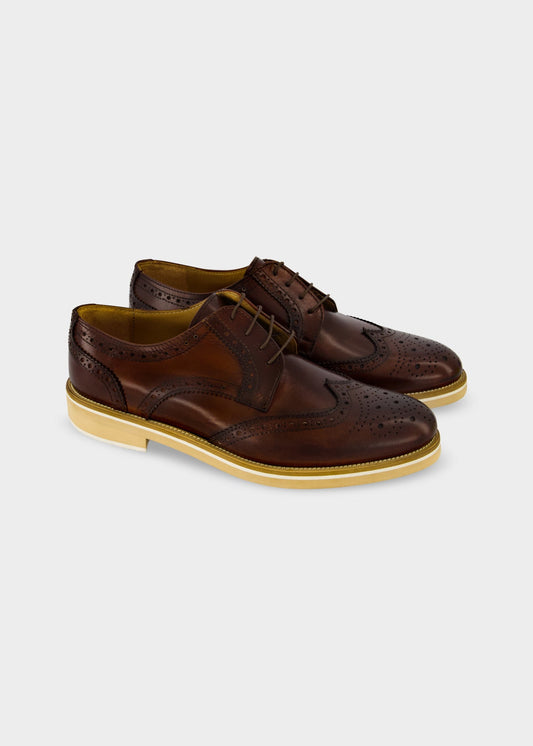 Wingtip Derby Oxford Brown