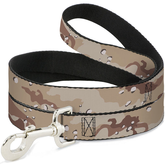 Dog Leash - Desert Camo Tans/Browns