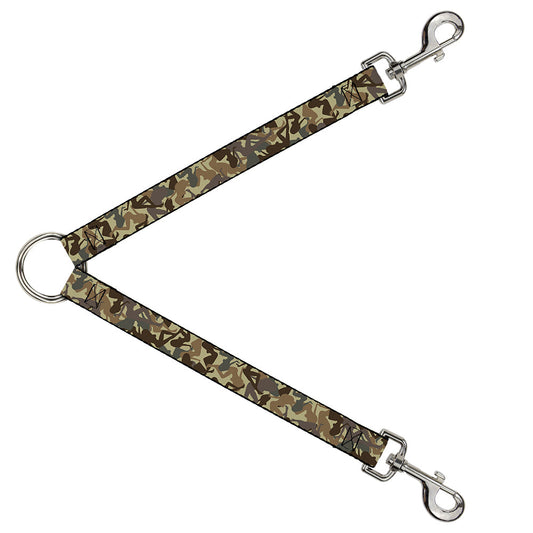 Dog Leash Splitter - Mud Flap Girls Camo Browns