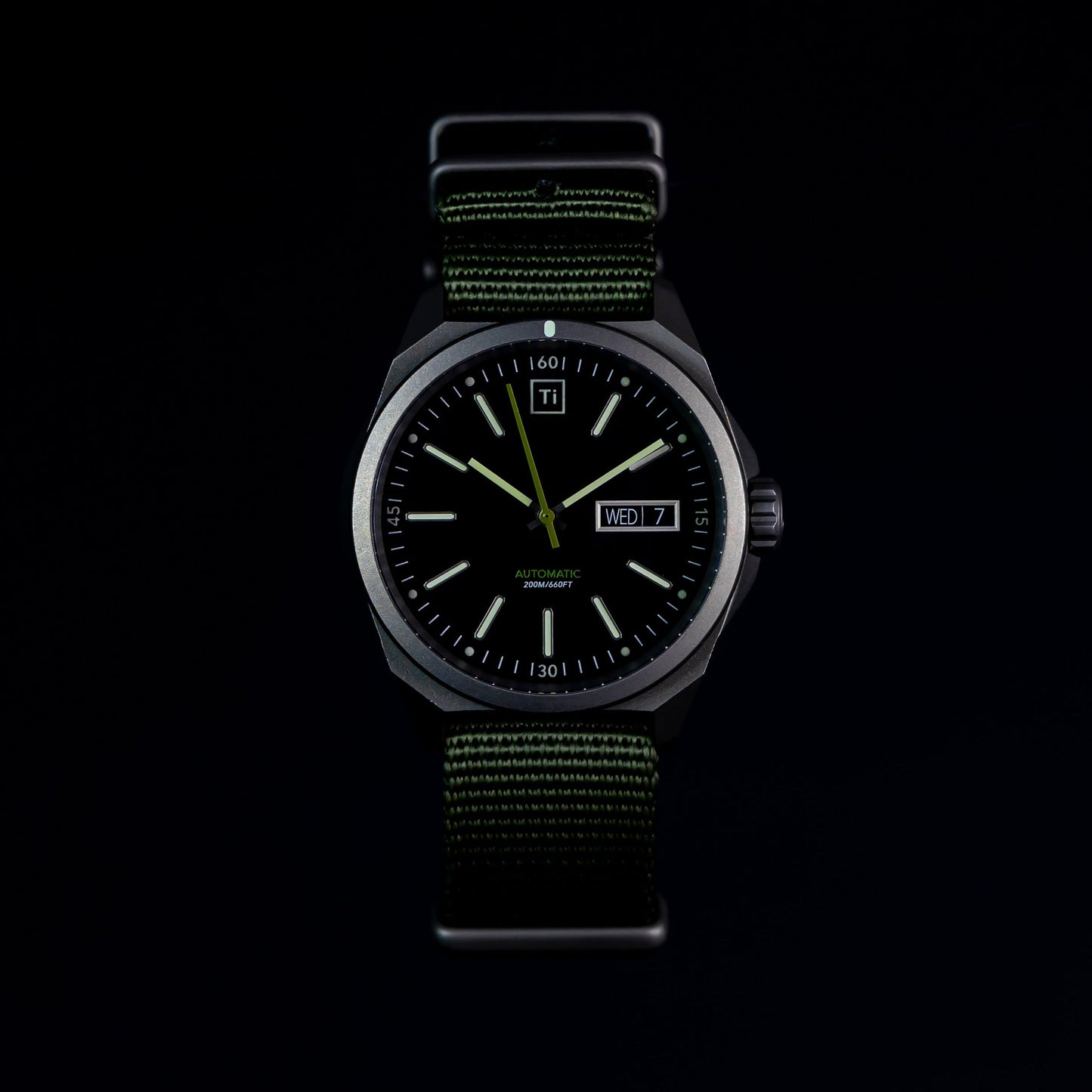 Ti Field Watch / Automatic / Stonewashed